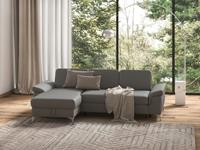 sit&more Hoekbank Padua L-vorm inclusief zitdiepteverstelling, armleuning en binnenvering