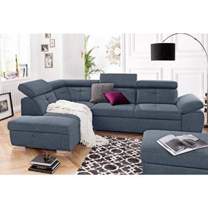 exxpo - sofa fashion Hoekbank naar keuze met slaapfunctie en bedkist