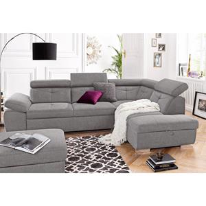 exxpo - sofa fashion Hoekbank naar keuze met slaapfunctie en bedkist