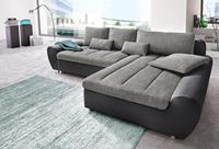 Sit&More Ecksofa Bandos, in 2 unterschiedlichen Größen, wahlweise mit Bettfunktion