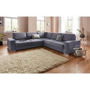 sit&more Hoekbank met binnenvering en zitdiepteverstelling, naar keuze met slaapfunctie en bedkist