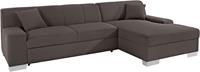 DOMO collection Hoekbank Bero optioneel met bedfunctie