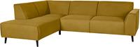 DOMO collection Hoekbank Amora met binnenvering
