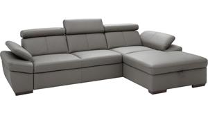 exxpo - sofa fashion Hoekbank inclusief verstelbare hoofdsteun en verstelbare armleuning, naar keuze met slaapfunctie