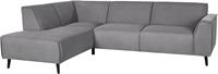 DOMO collection Hoekbank Amora met binnenvering