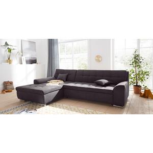 DOMO collection Hoekbank Aversa optioneel met bedfunctie