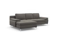 sit&more Hoekbank Latigo L-vorm met récamier, naar keuze met slaapfunctie en bedkist