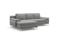 sit&more Hoekbank Latigo L-vorm met récamier, naar keuze met slaapfunctie en bedkist