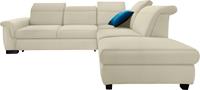 Domo Collection Ecksofa Sully, wahlweise mit Bettfunktion und Kopf- bzw. Rückenverstellung