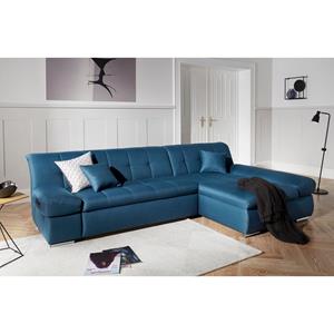 DOMO collection Hoekbank Mona optioneel met bedfunctie