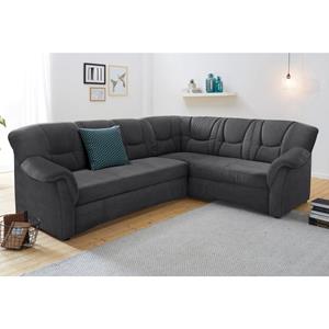 Domo Collection Ecksofa Sarafina, wahlweise mit Bettfunktion, optional mit Federkern