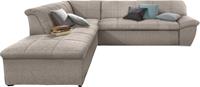 Domo Collection Ecksofa Flash, wahlweise mit Bettfunktion