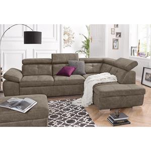 exxpo - sofa fashion Hoekbank naar keuze met slaapfunctie en bedkist
