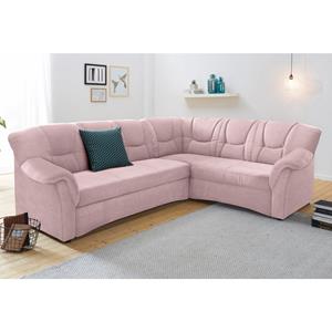 Domo Collection Ecksofa Sarafina, wahlweise mit Bettfunktion, optional mit Federkern