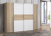 Forte Dreh-/Schwebetürenschrank Narago, mit zahlreichen Einlegeböden
