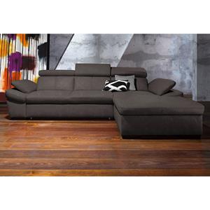 Exxpo - Sofa Fashion Ecksofa, inklusive Kopfteil- und Armteilverstellung, wahlweise mit Bettfunktion