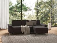 sit&more Hoekbank Padua inclusief zitdiepteverstelling, armleuning en binnenvering