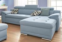 sit&more Ecksofa "Top Andiamo", wahlweise mit Bettfunktion, inklusive Kopfteilverstellung
