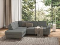 Sit&More Ecksofa Padua, inklusive Sitztiefenverstellung, Armteilfunktion und Federkern, optional Bettfunktion mit Stauraum, frei im Raum stellbar