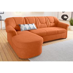 Domo Collection Ecksofa Sarafina, wahlweise mit Bettfunktion, optional mit Federkern