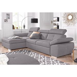 exxpo - sofa fashion Hoekbank naar keuze met slaapfunctie en bedkist