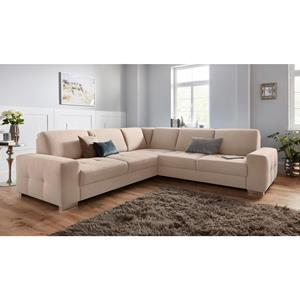 sit&more Hoekbank met binnenvering en zitdiepteverstelling, naar keuze met slaapfunctie en bedkist