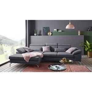 sit&more Hoekbank Scorpio L-vorm inclusief zitdiepteverstelling, naar keuze met verstelbaar hoofdeind