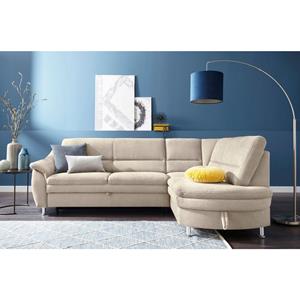 sit&more Hoekbank met binnenvering, naar keuze met slaapfunctie en lade