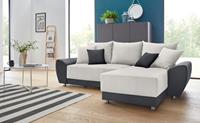 Collection Ab Ecksofa Yaelle, LED-RGB-Beleuchtung