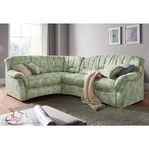 DOMO collection Hoekbank Bahia optioneel met bedfunctie