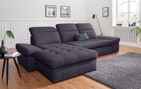 sit&more Hoekbank Stardust L-vorm naar keuze met slaapfunctie en bedkist