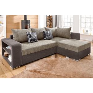 Collection Ab Ecksofa, mit Bettfunktion, wahlweise mit Federkern