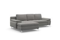 Sit&More Ecksofa, mit Recamiere, wahlweise mit Bettfunktion und Bettkasten