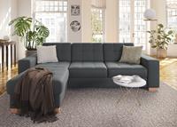 sit&more Ecksofa "Quincy", wahlweise mit Bettfunktion und Bettkasten