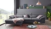 sit&more Hoekbank Scorpio L-vorm inclusief zitdiepteverstelling, naar keuze met verstelbaar hoofdeind