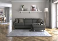 sit&more Hoekbank Freetown L-vorm met verstelbare hoofdsteun en comfortabele binnenvering