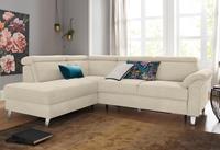 sit&more Hoekbank Arngast L-vorm met verstelbare hoofdsteun en binnenvering
