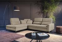 Ada Trendline Ecksofa Louis, Breite 260 cm, inkl. Rückenlehnenverstellung, wahlweise mit Bettfunktion