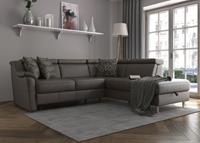 sit&more Hoekbank Freetown met verstelbare hoofdsteun en comfortabele binnenvering