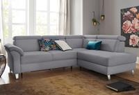 sit&more Hoekbank Arngast L-vorm met verstelbare hoofdsteun en binnenvering