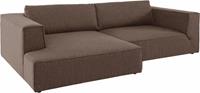 Tom Tailor Ecksofa BIG CUBE STYLE, mit bequemen Stegkissen, extra große Sitztiefe