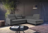 Ada Trendline Ecksofa Louis, Breite 286 cm, inkl. Rückenlehnenverstellung, wahlweise mit Bettfunktion