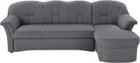 Domo Collection Ecksofa Papenburg, in großer Farbvielfalt, wahlweise mit Bettfunktion