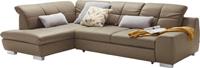 Set one by Musterring Ecksofa »SO1200«, Ottomane links oder rechts bestellbar, wahlweise mit Bettfunktion