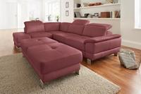 Exxpo - sofa fashion Ecksofa, inkl. Kopf- bzw. Rückenverstellung, wahlweise mit Bettfunktion und Bettkasten