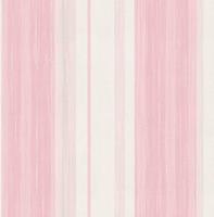 Art for the home Vliestapete »Streifen«, Streifen, (1 St), Rosa/Weiss - 10m x 53 cm