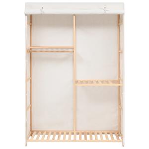 vidaXL Kleiderschrank mit 3 Ebenen 110 x 40 x 170 cm 