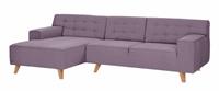 Tom Tailor Ecksofa »NORDIC CHIC«, mit Recamiere, im Retrolook, Füße Buche natur