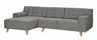 Tom Tailor Ecksofa »NORDIC CHIC«, mit Recamiere, im Retrolook, Füße Buche natur