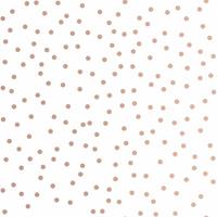 Art for the home Vliestapete »Konfetti«, (1 St), Rose Gold - 10mx53cm